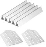 VEVOR 5 Flavorizer Bars + 2 Heizplatten, Aromaschienen Flammenverteiler f&uuml;r...