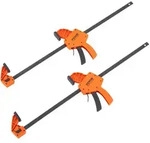 VEVOR 2 x Einhandzwinge 609,6mm Backen&ouml;ffnung Schnellspannzwinge 136kg...