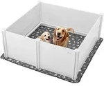VEVOR Wurfkiste f&uuml;r Hunde, 1520x1520x610 mm, Welpenlaufstall aus...