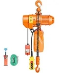 VEVOR Elektrischer Kettenzug 1000 kg, 6 m Hubh&ouml;he, 3-Phasen-Br&uuml;ckenkran mit...