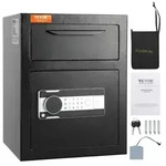 VEVOR 1,7 L Depository Safe, Deposit Safe mit Drop-Slot, elektronischem...