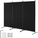 VEVOR Raumteiler 3 Paneele Raumteiler 260 x 184 x 52 cm, faltbarer Sichtschutz &