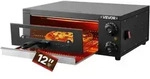 VEVOR elektrischer Pizzaofen, 30 cm Tischpizzaofen 25-300 &deg;C, 1450 W,...