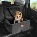 VEVOR Hundeautositz, Hundesitzerh&ouml;hung mit Aufbewahrungstasche, ansteckbarer
