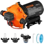 VEVOR Wassermembranpumpe, 12 V DC, 5,5 GPM Durchfluss, 70 PSI Nenndruck...