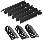 VEVOR 5 Flavorizer Bars (435 mm) + 3 Heizplatten (318 mm), Aromaschienen
