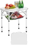 VEVOR Klapptisch Buffettisch tragbarer Allzwecktisch 60 x 40 cm,...