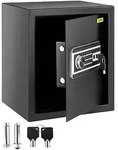 VEVOR Tresor 0,0481 m3, M&ouml;beltresor 10kg Belastbarkeit, Wandtresor Schwarz