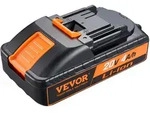 VEVOR 20 V 4000-mAh-Lithium-Akku Ersatz f&uuml;r Elektrowerkzeuge max. 40 A...