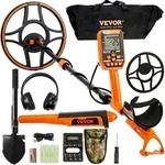 VEVOR Metalldetektor Profi, Metal Detector mit 30 cm Suchspule, 7 Mode, IP68