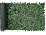VEVOR Sichtschutzzaun 99x249cm k&uuml;nstlicher gr&uuml;ner Sichtschutz Efeuzaun mit