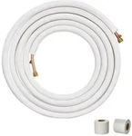 VEVOR 25FT Mini-Split-Leitungsset, Kupferrohre mit 3/8" und 5/8"...