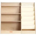 VEVOR 4-st&ouml;ckiges B&uuml;cherregal aus MDF f&uuml;r Kinder, Sechsst&ouml;ckiges...