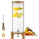 VEVOR Getr&auml;nkespender (1 x 13 L) f&uuml;r Partys Saftspender (aus Glas) mit...