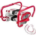 VEVOR Feuerleiter, 15 m, einziehbare Rettungsleiter max. 453,6 kg, leichte...