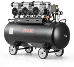 VEVOR 3 KW Druckluftkompressor, &Ouml;lfreier Kompressor mit 100 L Lufttank,
