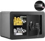 VEVOR Safe Tresor 14,16 cm3, M&ouml;beltresor mit Feuerfester Geldtasche, Passwort &