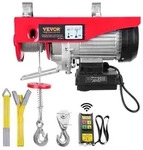 VEVOR elektrische Seilwinde 300kg bis 600kg Hubh&ouml;he 12m Seilzug Motorwinde...
