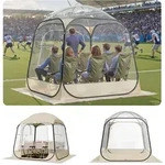 VEVOR Transparentes Zelt, 183x183x195 cm, Pop-up-Zelt f&uuml;r 5&ndash;6 Personen, Sportzelt