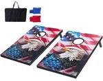 VEVOR Cornhole Spiel Set (920 x 600 x 241 mm) Cornhole-Spielbretter, tragbares