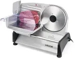 VEVOR Allesschneider Fleischschneider 200 W elektrische Aufschnittmaschine mit...