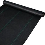 VEVOR 182,8m2 Unkrautvlies Gartenvlies gegen Unkraut 91,4x2m(1 Rolle)...