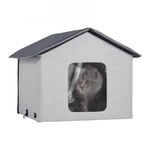 VEVOR Katzenh&uuml;tte 48x56x44 cm, Katzenhaus 30 W, Katzenh&ouml;hle,...