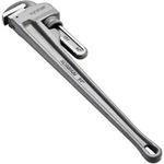 VEVOR Rohrzange, 24 Zoll gerade Aluminium-Rohrzange, verstellbarer