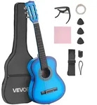 VEVOR Konzertgitarre, 780 mm, Holz-Klassikgitarren-Starter-Set f&uuml;r Anf&auml;nger, mit