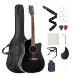 VEVOR Elektro Akustische Gitarre Cutaway Solo Anf&auml;ngerpaket 1041,4 mm (41 inch)