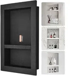 VEVOR Wandnische 10x40,64x60,96cm Duschnische Nische Befliesbar Doppellagig