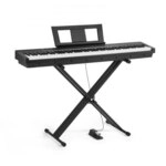 VEVOR Digitalpiano, 88 Tasten vollgewichtet, E-Piano Doppeltastatur & Lautsprecher