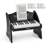 VEVOR Kinder Keyboard, 25 Tasten, Digitales Holzpiano, Holzklavier ab 3 Jahren,