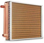VEVOR W&auml;rmetauscher Wasser-Luft, 45,72 x 50,8 cm mit 3-reihigen 9,53 mm