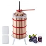 VEVOR Manuelle Beerenpresse 30 L, Weinpresse und Obstpresse f&uuml;r &Auml;pfel,...