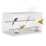 VEVOR Vogelk&auml;fig, 760x460x455mm Metallk&auml;fig f&uuml;r kleine Papageien,...