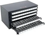 VEVOR Schneidbohrer-Spenderschrank, Gewindebohrer-Organizer mit 5 Schubladen...