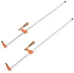 VEVOR Stangenklemmen f&uuml;r die Holzbearbeitung, F-Klemme, 2er-Pack, 91,4cm