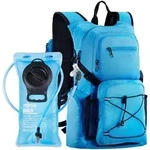 VEVOR Trinkrucksack 25 L isolierter Rucks&auml;cke mit 2 L TPU-Wasserblase Laufrucksack