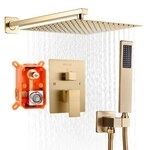 VEVOR Duscharmatur Regenduschsystem f&uuml;rs Badezimmer Duschsystem mit 254 mm