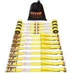 VEVOR 8er-Pack Spanngurte mit Ratsche, 2362,31kg, 5,08 x 38,1 cm, robust f&uuml;r...