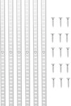VEVOR Regalpilaster, 923 mm, 6er-Pack, verstellbare Regalhalterungen aus Stahl,