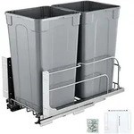 VEVOR ausziehbarer M&uuml;lleimer (27 Qt x 2), doppelter...