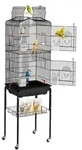 VEVOR Vogelk&auml;fig, 45,7x35,5x151cm, Vogelvoliere mit offener Oberseite &...