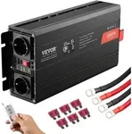 VEVOR Wechselrichter mit reiner Sinuswelle 2000W DC 12V AC 230V...