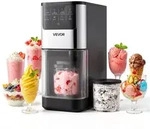 VEVOR Eismaschine, 7-in-1-Ger&auml;t f&uuml;r Gelato, Sorbet, Milchshake, Frozen Yogurt...