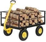 VEVOR Bollerwagen 116,8x76x77,5 cm, Transportwagen 635 kg, Gartenwagen,...