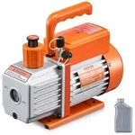 VEVOR Vakuumpumpe, 3,5 CFM, HVAC 1-stufige Drehschieber-Vakuumpumpe, f&uuml;r R134a...