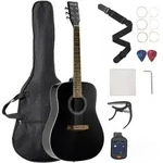 VEVOR Dreadnought Akustik Gitarre 41 in / 1041,4 mm Anf&auml;ngerpaket Erwachsene...