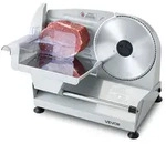VEVOR Fleischschneidemaschine 200 W, Elektrische Aufschnittmaschine mit